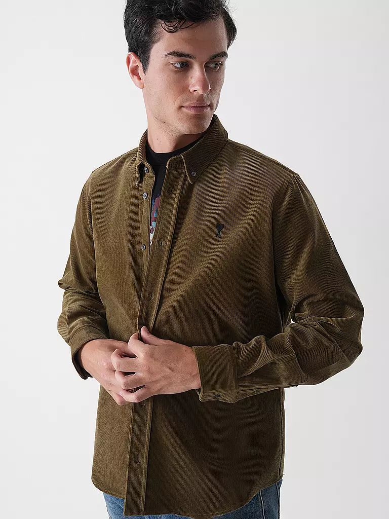 AMI PARIS | Camicia di velluto a coste | 