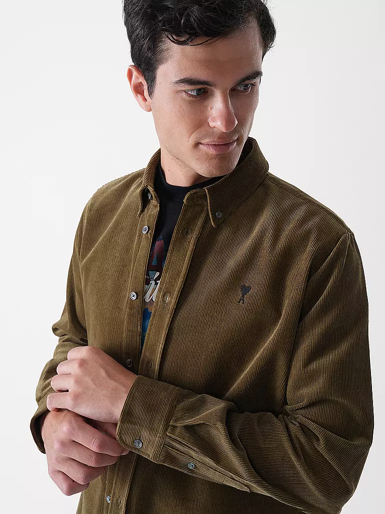 AMI PARIS | Camicia di velluto a coste | 