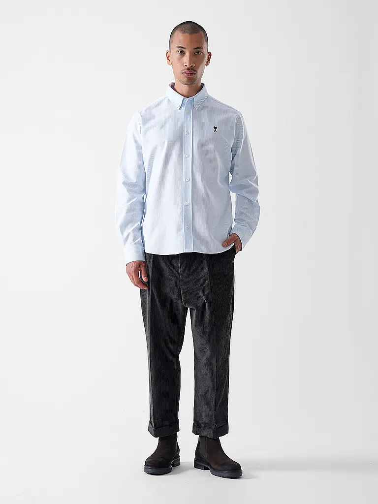 AMI PARIS | Camicia regular fit | Blu chiaro