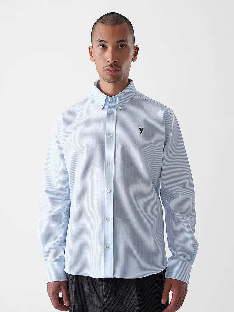 AMI PARIS | Camicia regular fit | Blu chiaro