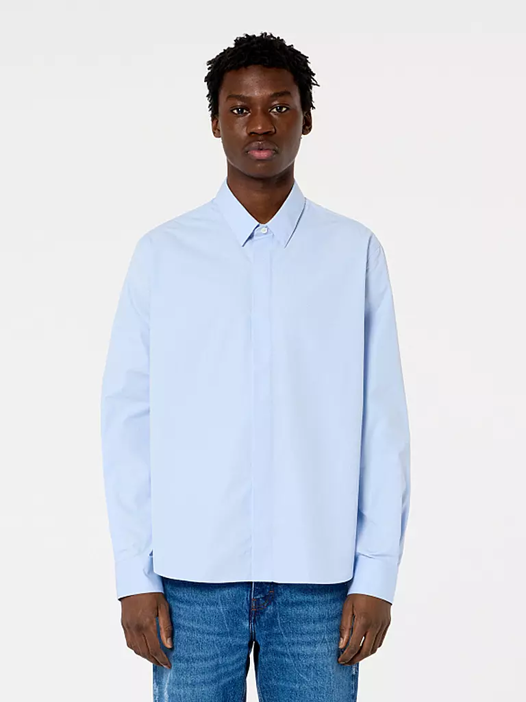AMI PARIS | Camicia vestibilità regular | Blu chiaro