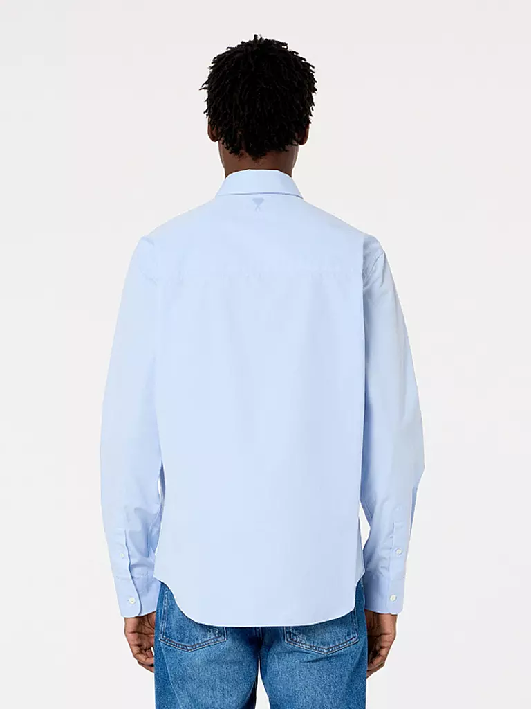 AMI PARIS | Camicia vestibilità regular | Blu chiaro