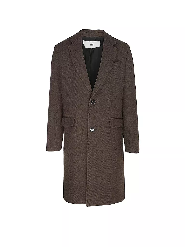 AMI PARIS | Cappotto di lana | Marrone
