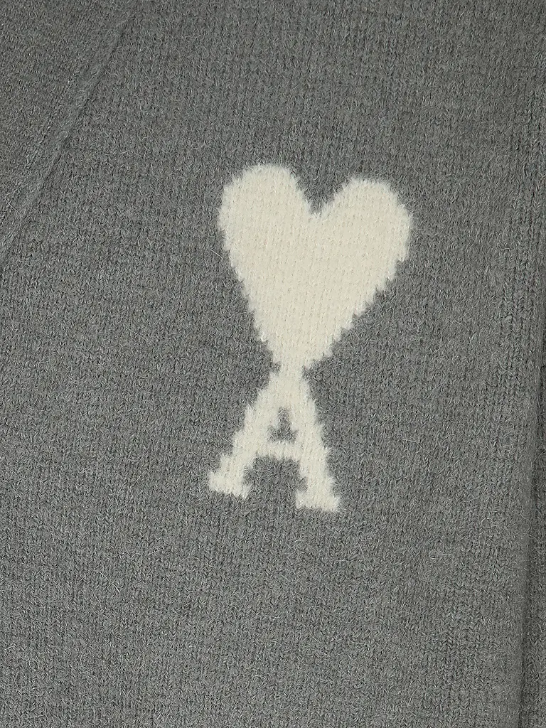 AMI PARIS | Cardigan | Grigio chiaro