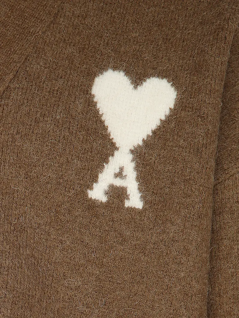 AMI PARIS | Cardigan | Cammello