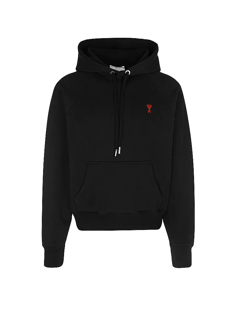 AMI PARIS | Felpa con cappuccio - Hoodie | Nero