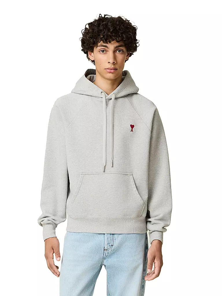 AMI PARIS | Felpa con cappuccio - Hoodie | Grigio