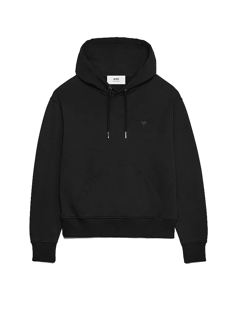 AMI PARIS | Felpa con cappuccio - Hoodie | Nero