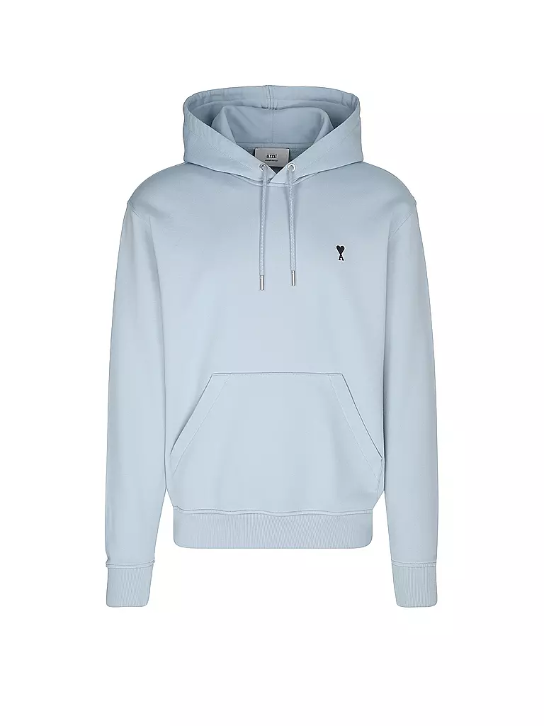 AMI PARIS | Felpa con cappuccio - Hoodie | Blu chiaro