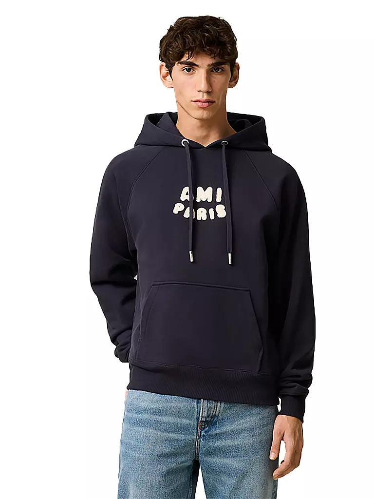 AMI PARIS | Felpa con cappuccio - Hoodie | Blu
