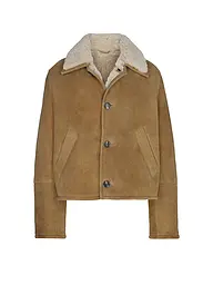 AMI PARIS | Giacca in pelle | Beige