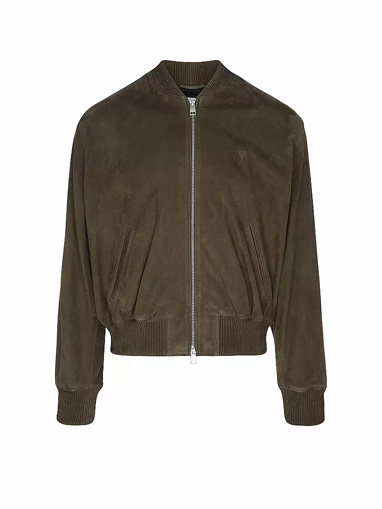 AMI PARIS | Giacca in pelle | Nero