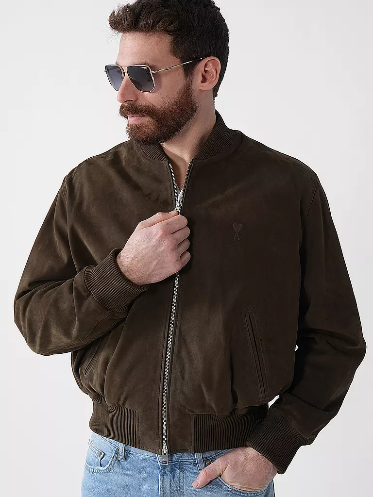 AMI PARIS | Giacca in pelle | 