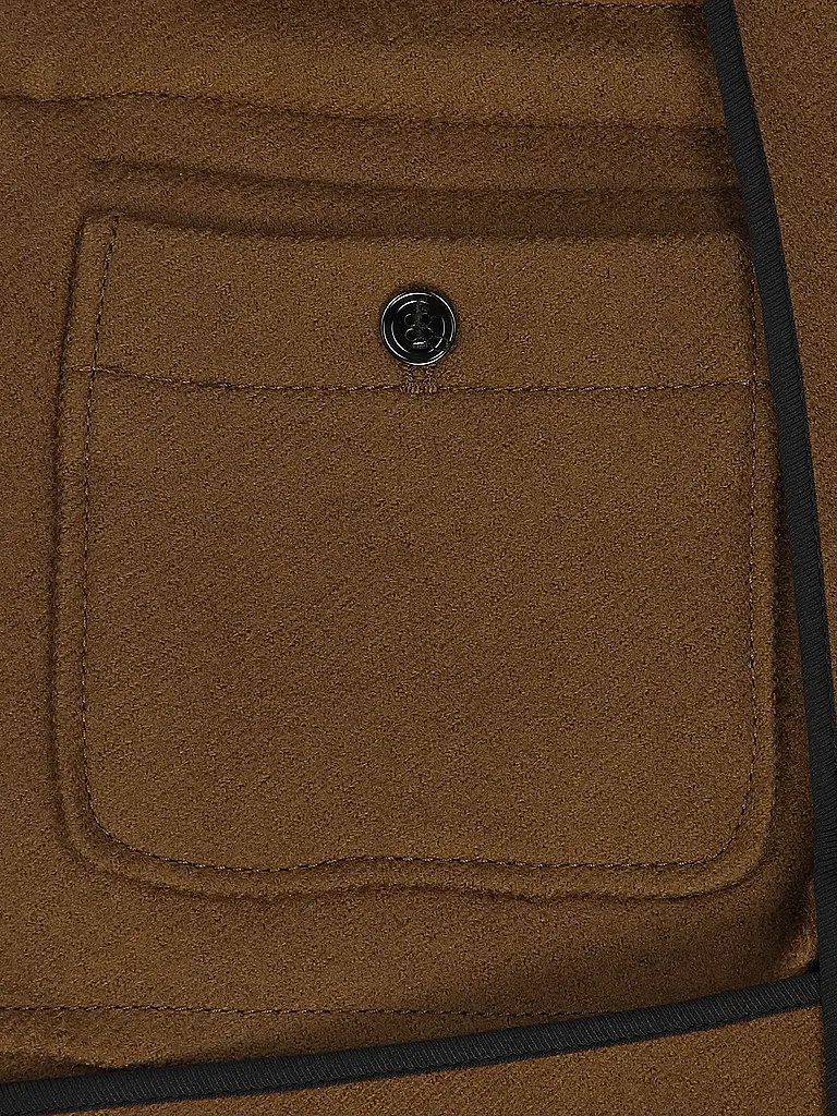 AMI PARIS | Nome prodotto: Giacca di lana CABAN | Cammello