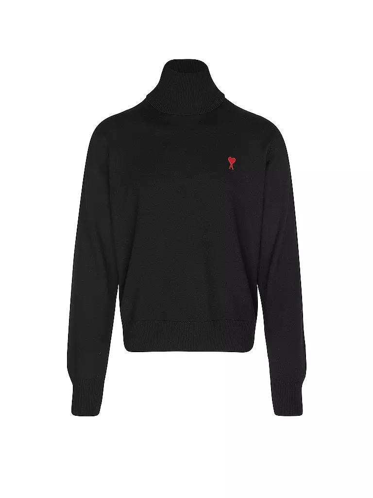 AMI PARIS | Rollkragenpullover | Nero