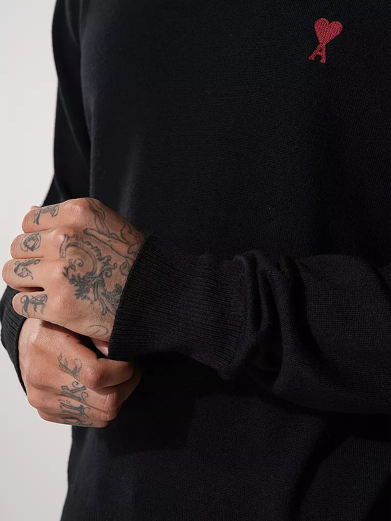 AMI PARIS | Rollkragenpullover | Nero