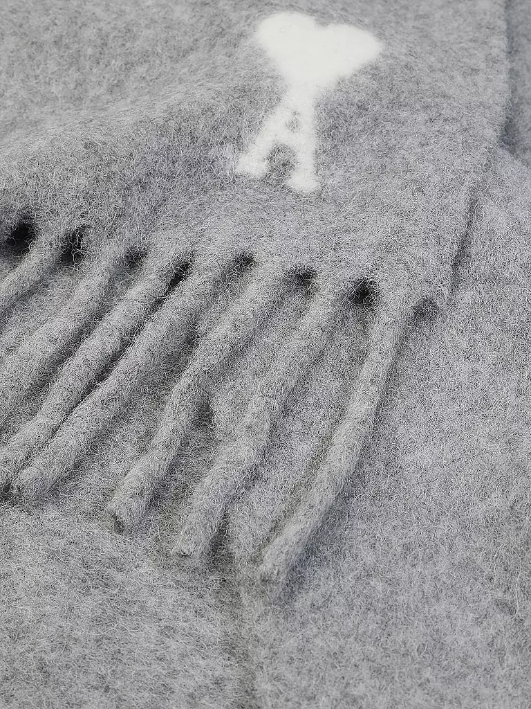 AMI PARIS | Sciarpa | Grigio chiaro