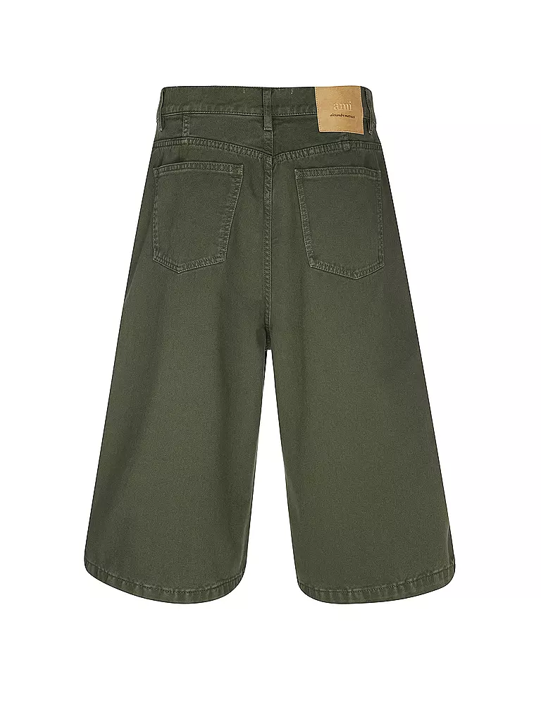 AMI PARIS | Shorts Vestibilità Ampia | Oliva