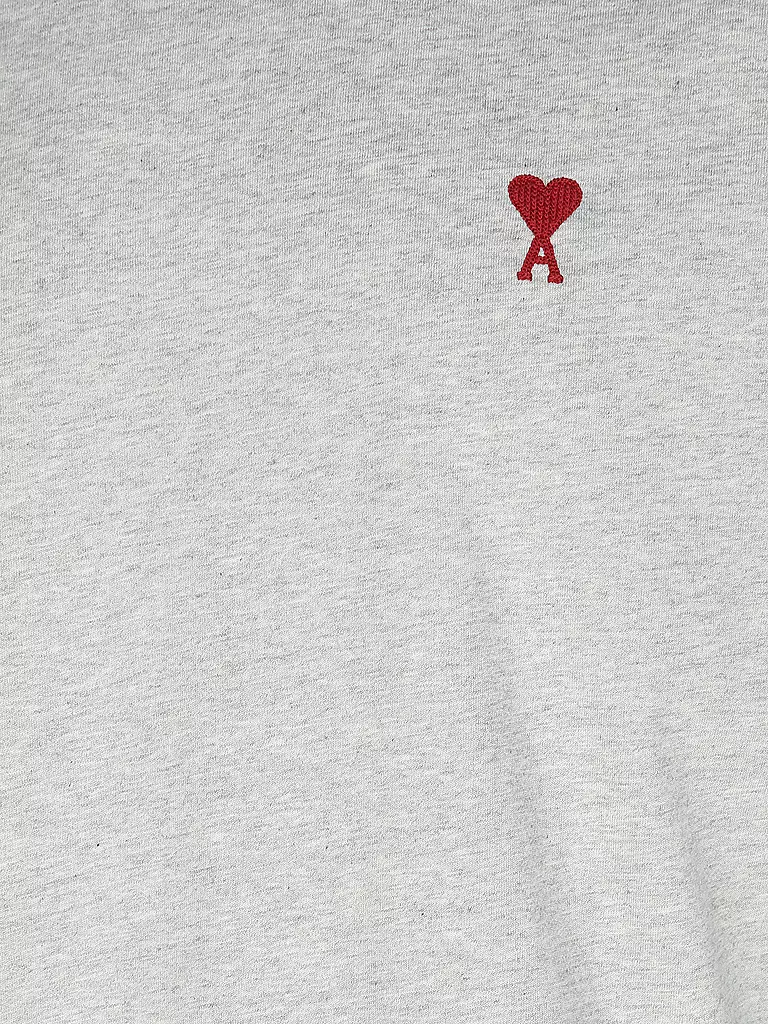 AMI PARIS | T-Shirt CLASSIC | Grigio chiaro