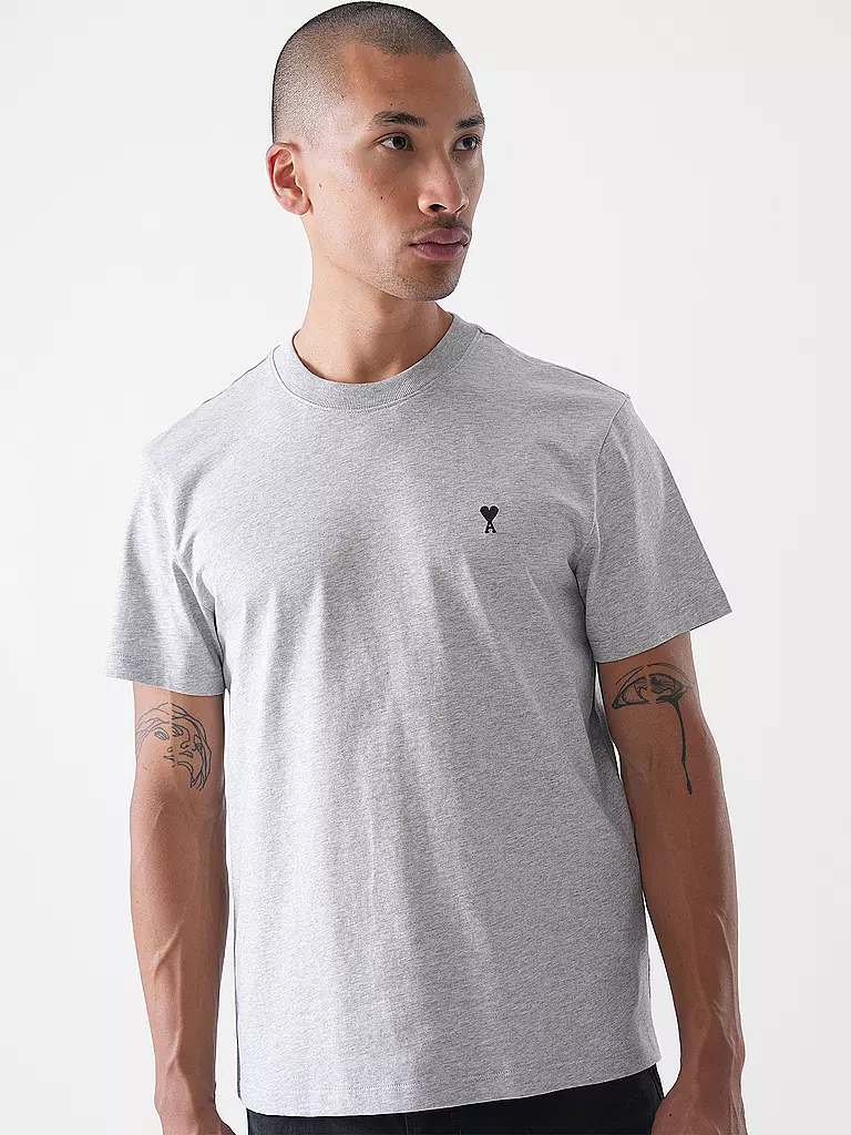 AMI PARIS | T-shirt | Grigio chiaro