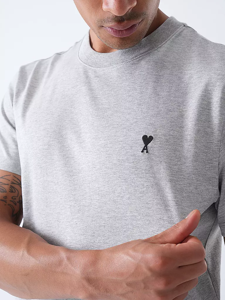 AMI PARIS | T-shirt | Grigio chiaro