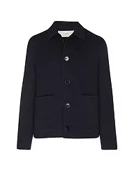 AMI PARIS | Wolljacke | Blu scuro