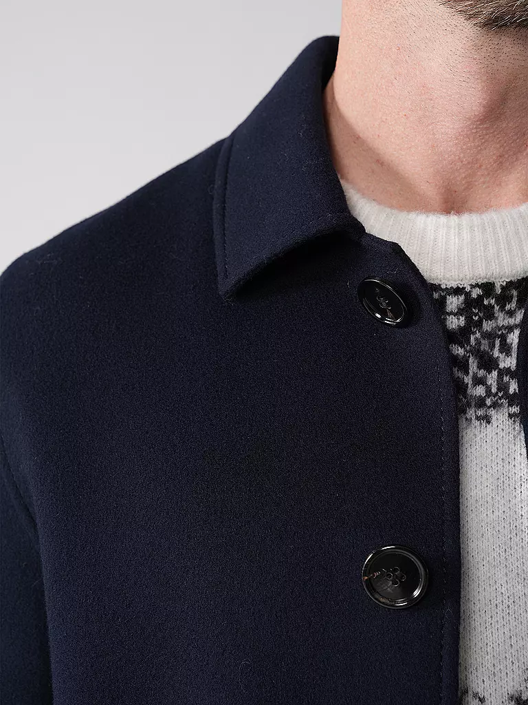 AMI PARIS | Wolljacke | Blu scuro