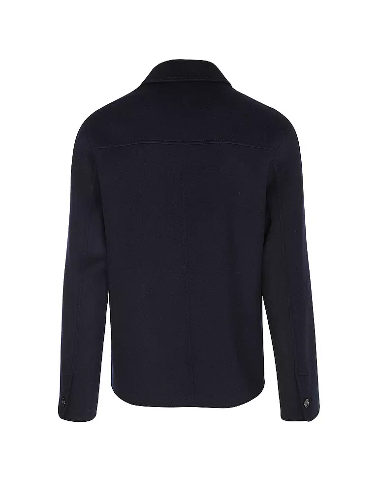 AMI PARIS | Wolljacke | Blu scuro