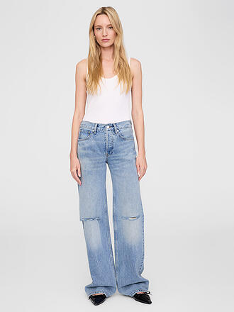 ANINE BING | Jeans a gamba larga HUGH JEAN