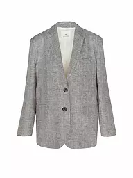 ANINE BING | Blazer in lino QUINN | Nero