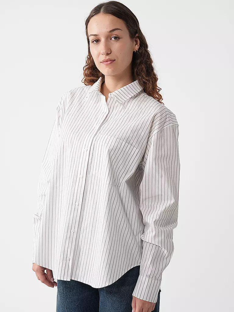 ANINE BING | Bluse BRAXTON  | Bianco