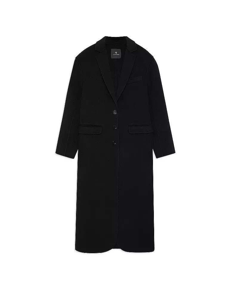 ANINE BING | Cappotto di lana QUINN | Nero