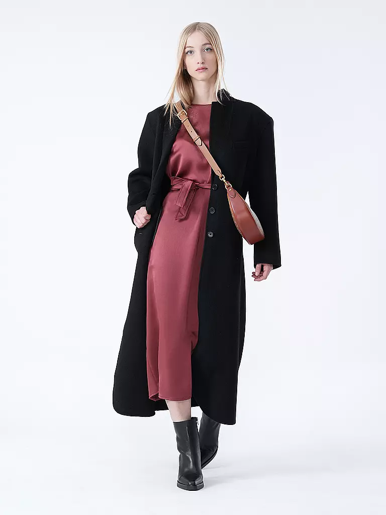 ANINE BING | Cappotto di lana QUINN | Nero