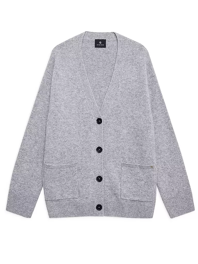 ANINE BING | Cardigan in cashmere JACKSON | Grigio