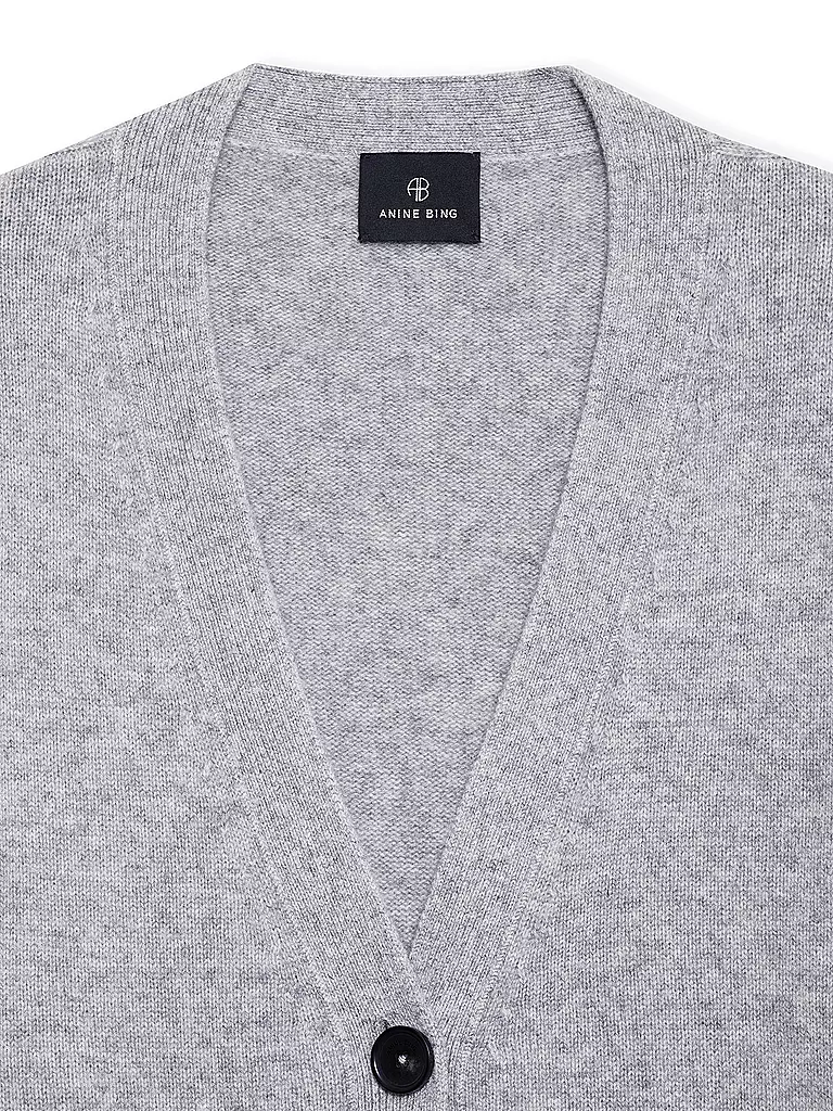 ANINE BING | Cardigan in cashmere JACKSON | Grigio
