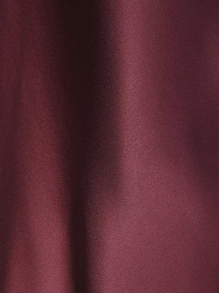 ANINE BING | Gonna di seta BAR | Rosso scuro