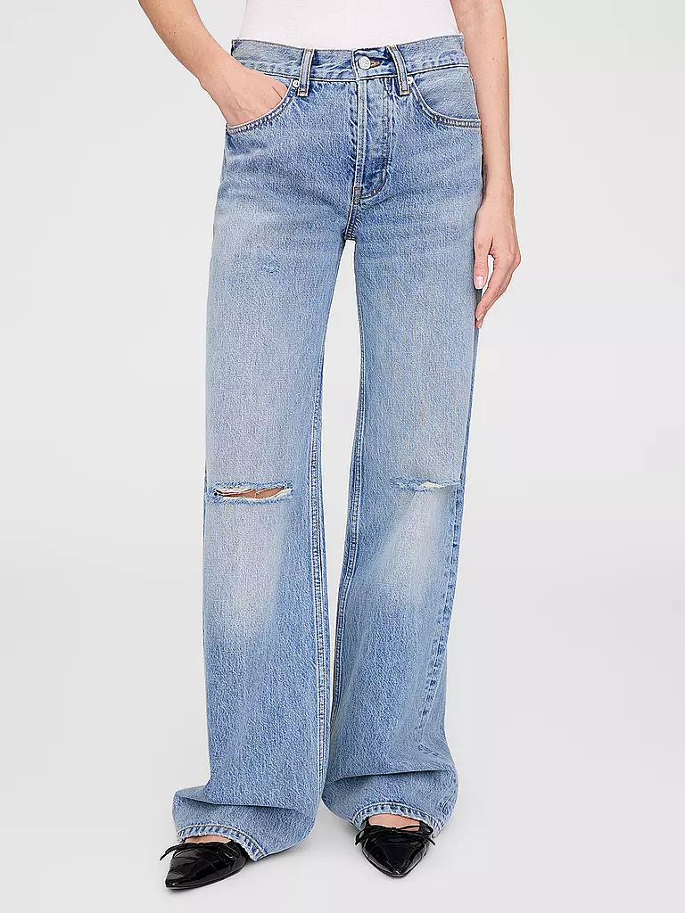 ANINE BING | Jeans a gamba larga HUGH JEAN | 