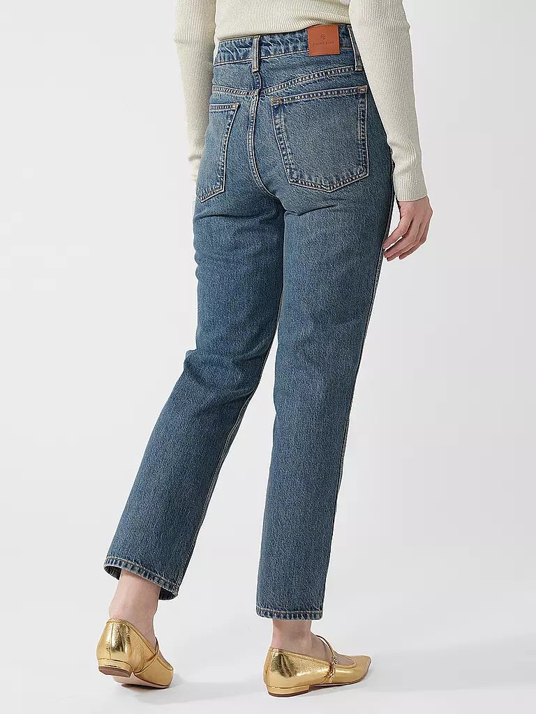 ANINE BING | Jeans Straight Fit  | Blu scuro