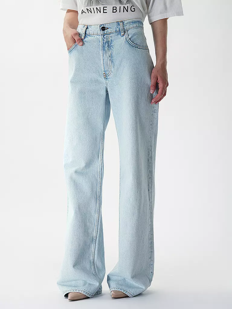 ANINE BING | Jeans Wide Fit HUGH | Blu