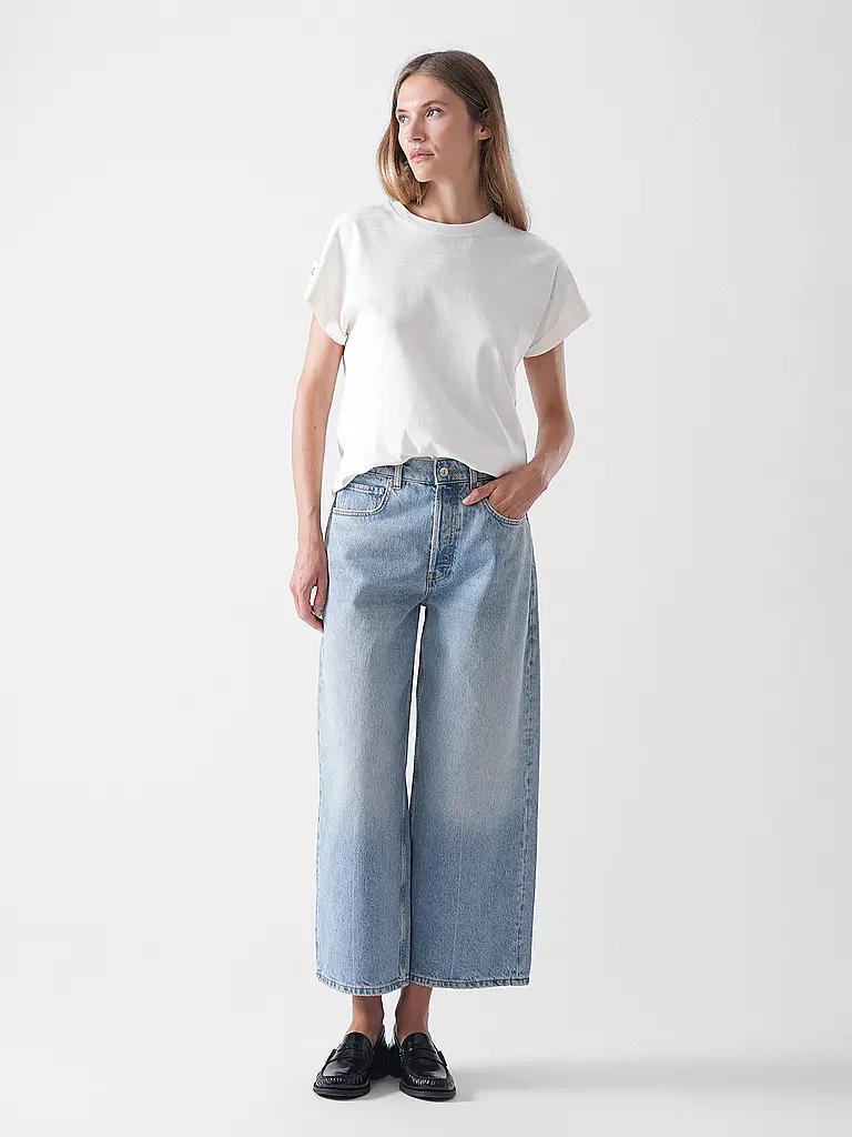 ANINE BING | Jeans Wide Leg 7/8 HEATH | Blu