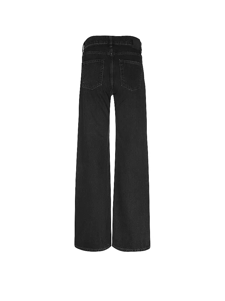 ANINE BING | Jeans Wide Leg HUGH | Nero
