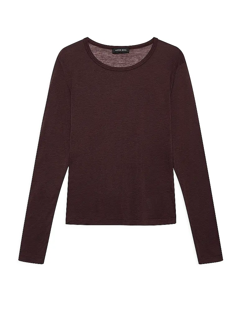 ANINE BING | Langarmshirt SYLVIE | Marrone