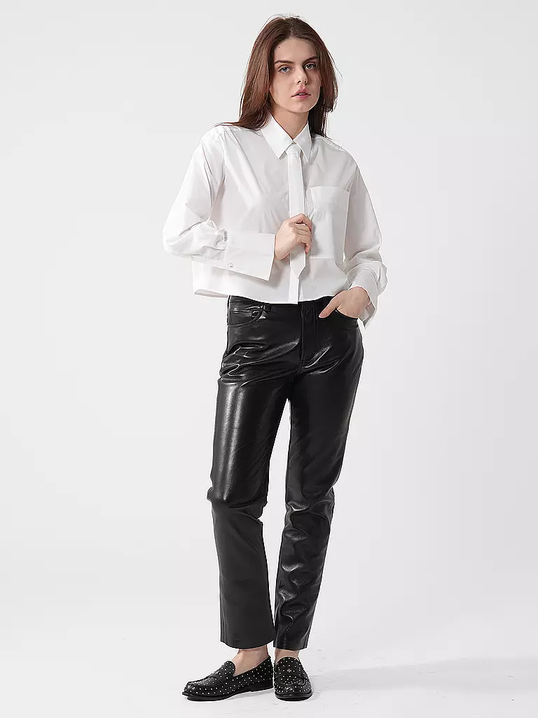 ANINE BING | Lederhose BRUNO | Nero