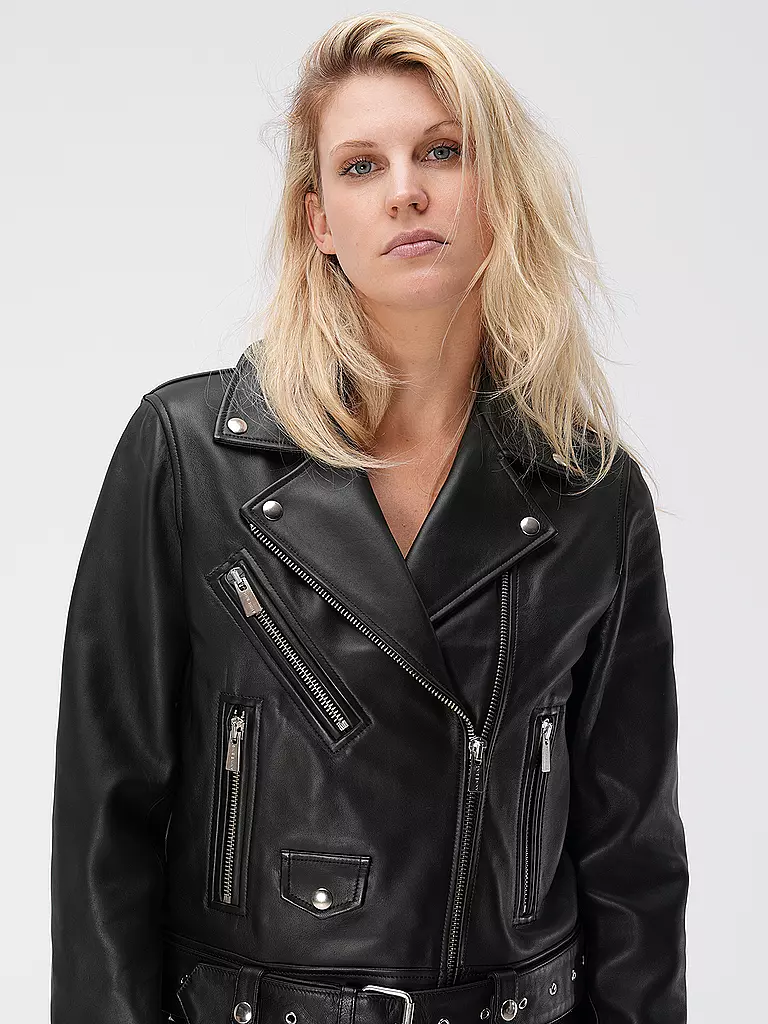 ANINE BING | Lederjacke | Nero