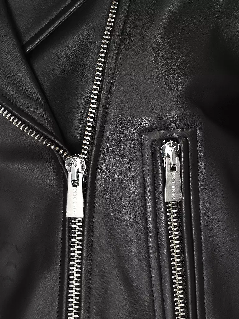 ANINE BING | Lederjacke | Nero