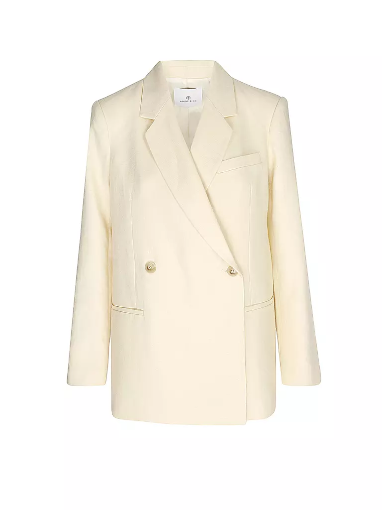 ANINE BING | Leinenblazer | Crema