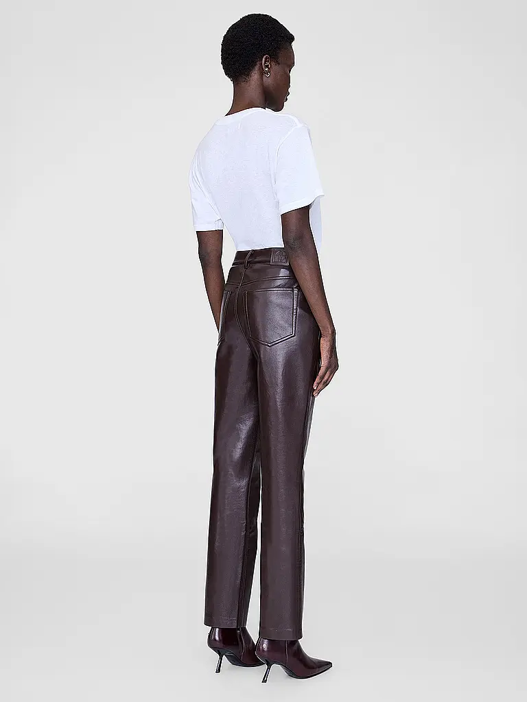 ANINE BING | Pantaloni in pelle BRUNO | 