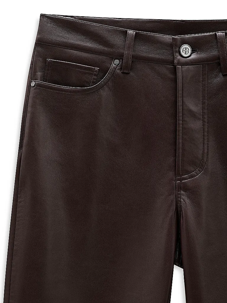 ANINE BING | Pantaloni in pelle BRUNO | 