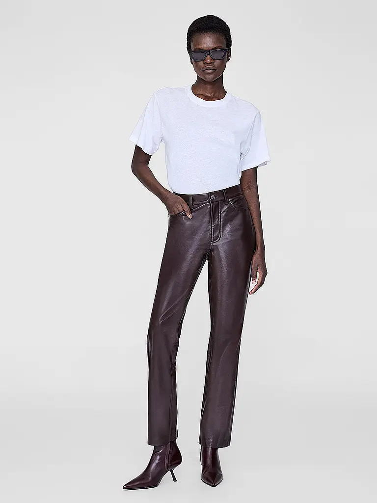 ANINE BING | Pantaloni in pelle BRUNO | 