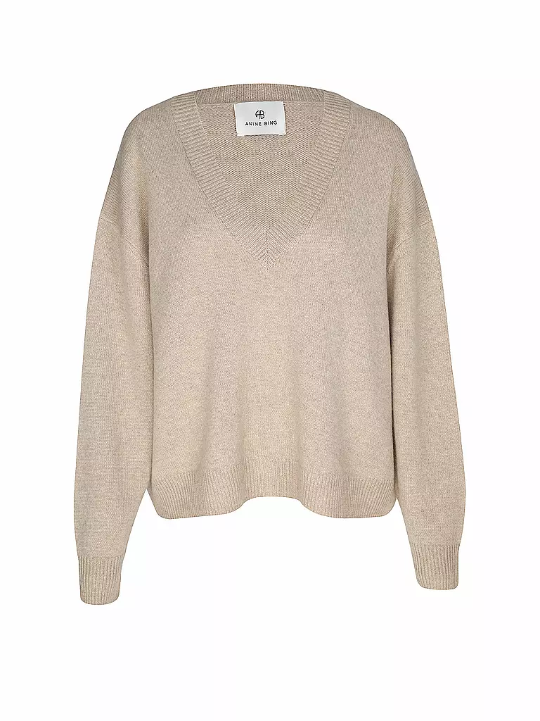 ANINE BING | Pullover in cashmere LEE | Marrone
